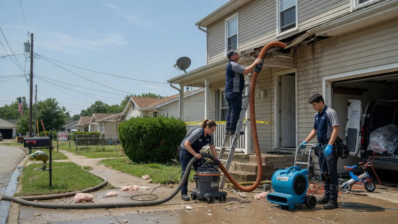 Water Damage Restoration in Farmersburg, IN near me
